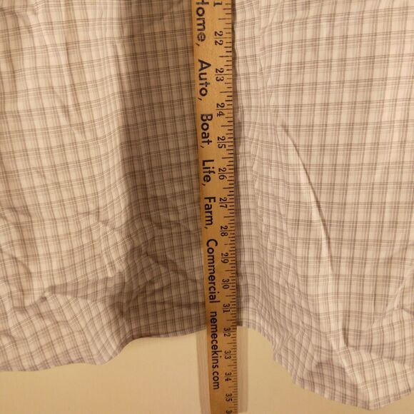 Donald J. Trump dress shirt mens L Large 16 32-33 white signature collection - Picture 5 of 9